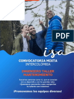 Convocatoria Mixta Ingeniero Taller Mantenimiento