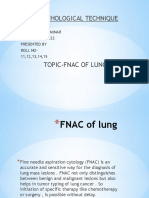 FNAC of Lung