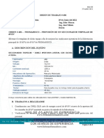 Orden # 496 - Promarisco - Provisión de Un Seccionador Tripolar de 69 KV