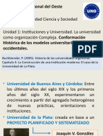 Historia de La Universidad - La Plata