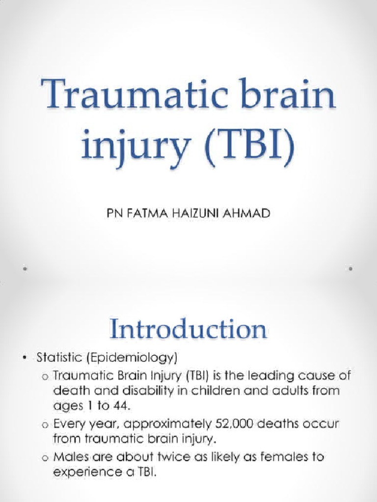Traumatic Brain Injury PT | PDF