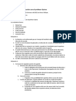 Sesión Previa A La Reunión Con El Profesor Quiroz