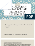 Fortalecer y Desarrollar Relaciones Saludables