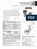 Asco Solenoid Valve Series 8221 Catalogesp