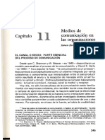 Fernández Collado. Comunicación en Organizacionaes - Capitulo 11