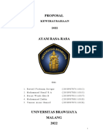 PROPOSAL Usaha - Klp. 9