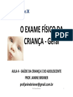 AULA 4 EXAME FÍSICO - Geral