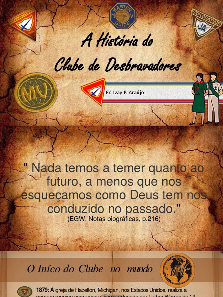 História do Clube de Desbravadores | PDF | Organizações juvenis | Juventude