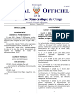 J.O. N° Spécial Du 24 Mars 2022 - ORGANISATION DES MINISTERES 1 1