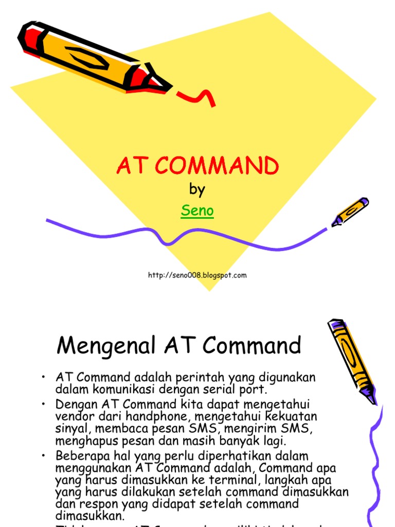 At Command | PDF | Bisnis | Komputer