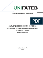 O uso do programa CDS/ISIS na automação de unidades de informação no Paraná: um estudo de caso