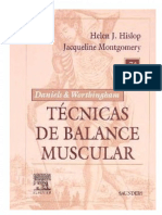 Tecnicas de Balance Muscular-Daniels-H Hislop-7 Edic