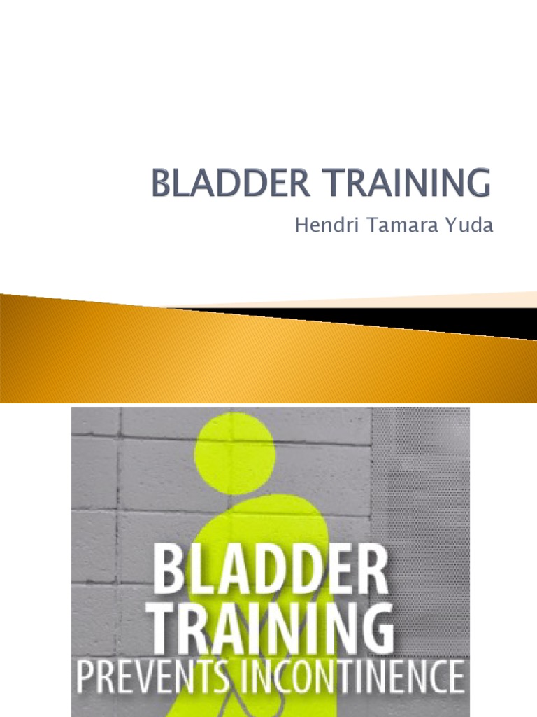Bladder Training PDF