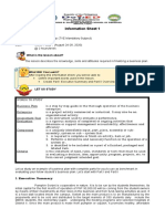 Info and Task Sheets in Entrep 10FIRST QUARTER