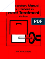 Zuyev - A Laboratory Manual For Trainees in Heat Treatment - Mir - 1985