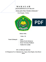 Makalah: Sejarah Kebudayaan Islam " Peradaban Islam Pada Masa Daulah Abbasiyah "