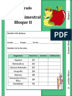 Examen 5to Grado Bloque 2