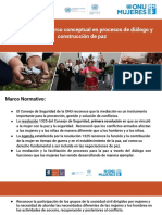 Módulo 1 - Enfoque de Género y Participación de Las Mujeres en La Construcción de Paz para Organizaciones de La Sociedad Civil