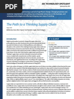 The Path To A Thinking Supply Chain