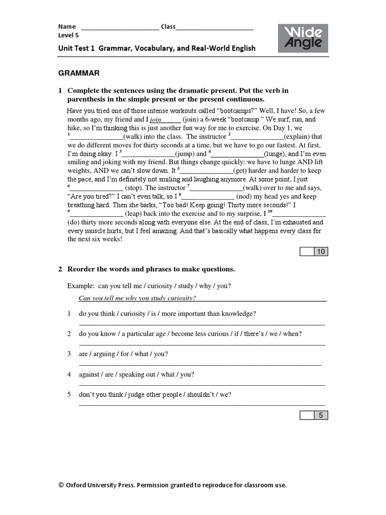 Wa 05 unit test 01 download free pdf nursing learning