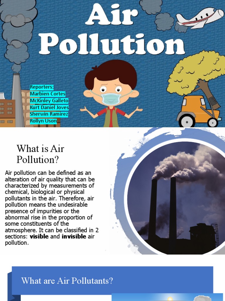 GRP 2 Report - Air Pollution | Download Free PDF | Atmosphere Of Earth