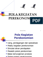 POLA KEGIATAN PEREKONOMIAN Materi Iibu Rukma