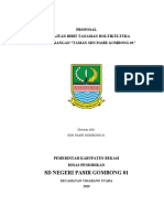 Proposal Pengajuan Bibit SDN PASIRGOMBONG 01