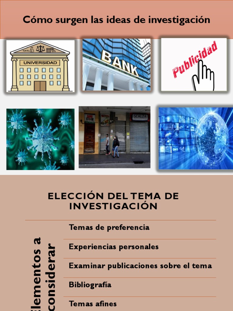 Cómo Se Originan Las Investigaciones PDF Método científico Evaluación