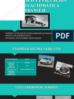 Diagnostico y Evaluación de Caja Automática Transeje