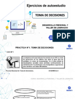 Ejercicios Unidad 15 Toma de Decisiones