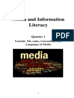 Handouts Media and Information Languages