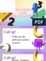 Conversion and Calculation