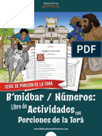 B'midbar - Números - Libro de Actividades Con Porciones de La Torá