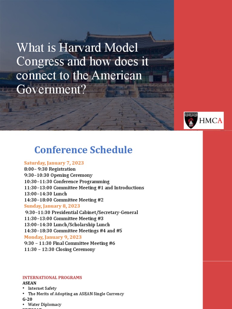 What Is Harvard Model Congress and How Does It Connect To The American