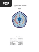 Download Tugas Pasar Modal Beta by niken_babinguik71 SN60228381 doc pdf
