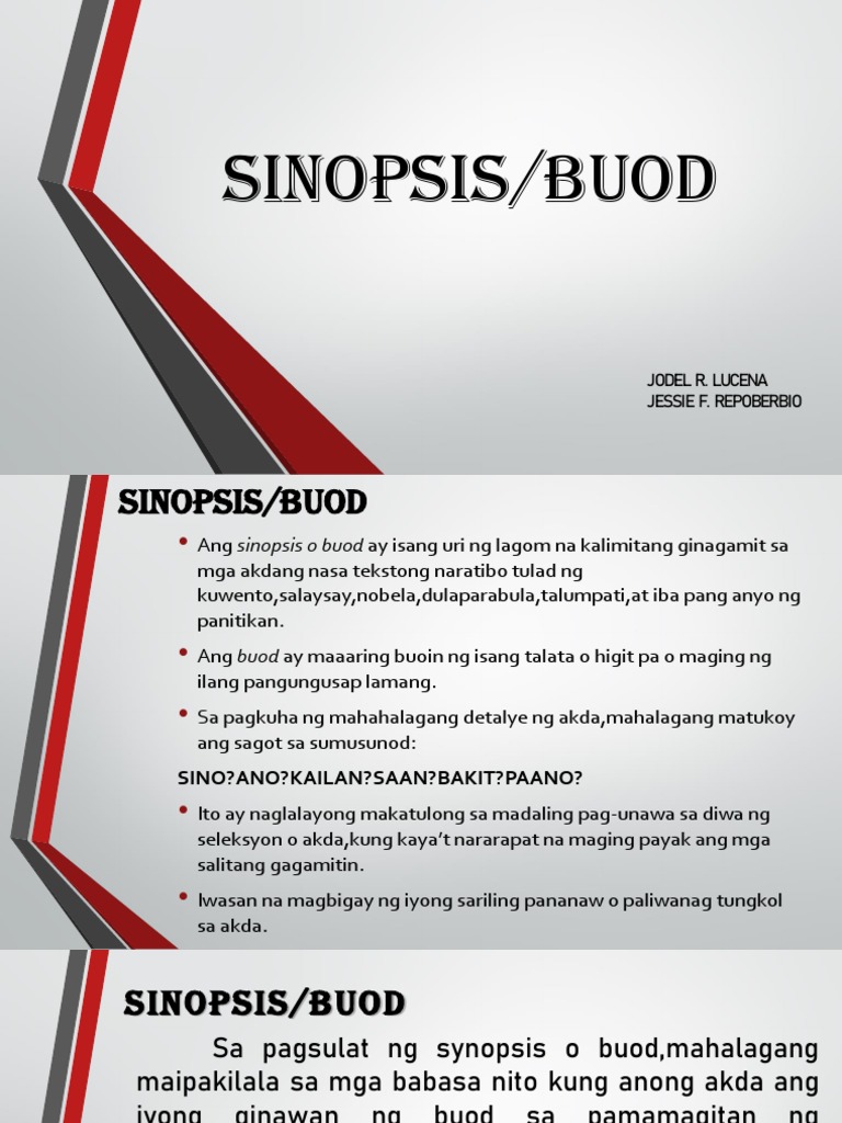 SINOPSIS | PDF