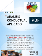 Análisis Conductual Aplicado