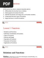 MATH01 CO1 Functions