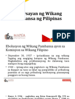 FIL01 - CO2 Kasaysayan NG Wikang Pambansa 2