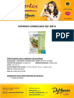 Asparago Congelado 300g IQF