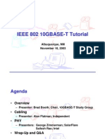 10GBASE T Tutorial