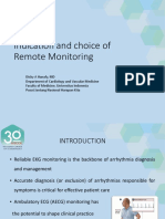 Remote Monitoring Choices