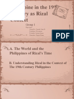 (G 1) Life and Work of Rizal