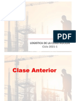 Logística en La Construcción - Sesión 04