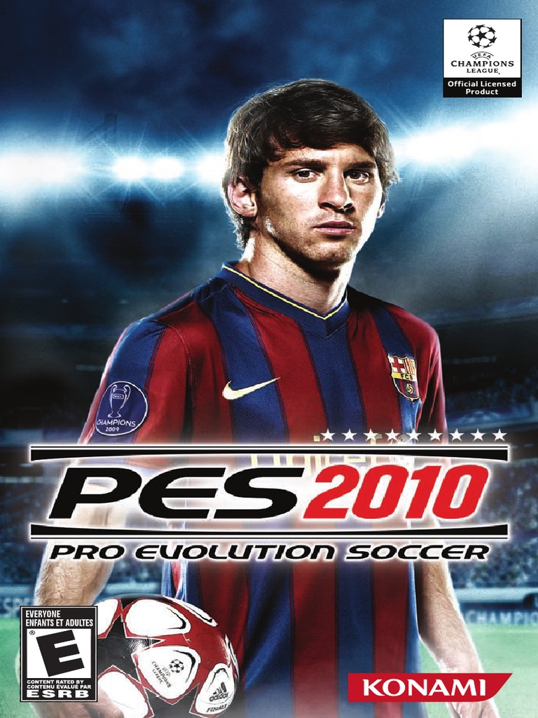 Konami PES 2010 - Pro Evolution Soccer User Manual | PDF | Menu (Computing)  | Play Station, image size:768x1024