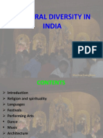 Cultral Diversity in - India