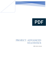 Advanced Statistics Project