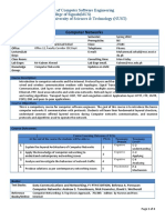 Networking - Course Outline