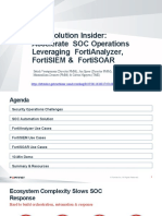 NSE Solution Insider - Accelerate SOC Operations Leveraging FortiAnalyzer, FortiSIEM & FortiSOAR June 4, 2020