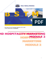 Module 2 Tourism Hospitality Marketing